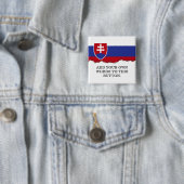 Slowakei-Flagge Button (Beispiel)