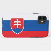 Slowakei-Flagge Case-Mate iPhone Hülle (Rückseite (Horizontal))