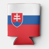 Slowakei-Flagge Dosenkühler (Vorderseite)