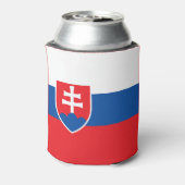 Slowakei-Flagge Dosenkühler (Kanne Rückseite)