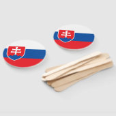 Slowakei-Flagge Fächer (Non-assembled)