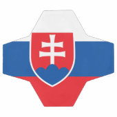 Slowakei-Flagge Fußball (Flach)