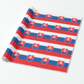 Slowakei-Flagge Geschenkpapier (Ungerollt)