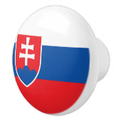 Slowakei-Flagge Keramikknauf (Rechts)