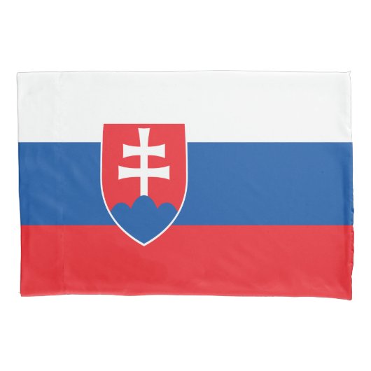 Slowakei-Flagge Kissenbezug (Vorderseite)