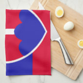 Slowakei-Flagge Küchentuch (Viertel Falte)