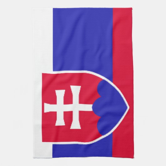 Slowakei-Flagge Küchentuch (Vertikal)