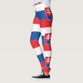 Slowakei-Flagge Leggings (Links)