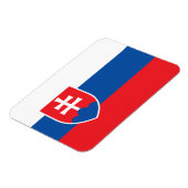 Slowakei-Flagge Magnet (Linke Seite)