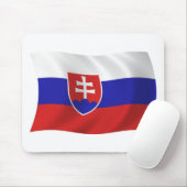 Slowakei-Flagge-Mauspad Mousepad (Mit Mouse)