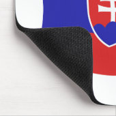 Slowakei-Flagge-Mauspad Mousepad (Ecke)