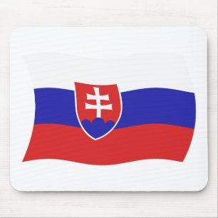 Slowakei-Flagge-Mauspad Mousepad