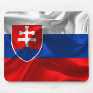 Slowakei-Flagge Mousepad