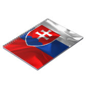 Slowakei-Flagge Notizblock (Linke Seite)