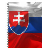Slowakei-Flagge Notizblock (Vorderseite)
