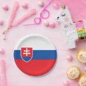 Slowakei-Flagge Pappteller (Party)