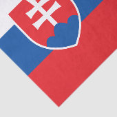 Slowakei-Flagge Seidenpapier (Ausschnitt)
