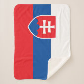 Slowakei-Flagge Sherpadecke (Vorderseite)