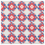 Slowakei Flagge & Slowakei Trendy Fabric Mode Stoff (Muster)