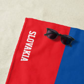 Slowakei Flagge Splendid Patriotic Strandtuch (Beispiel)