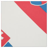 Slowakei-Flagge Stoff (Muster)
