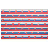 Slowakei-Flagge Stoff (Fat Quarter (45,7 x 55,9 cm))