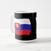 Slowakei Flagge Tasse (Vorderseite Links)