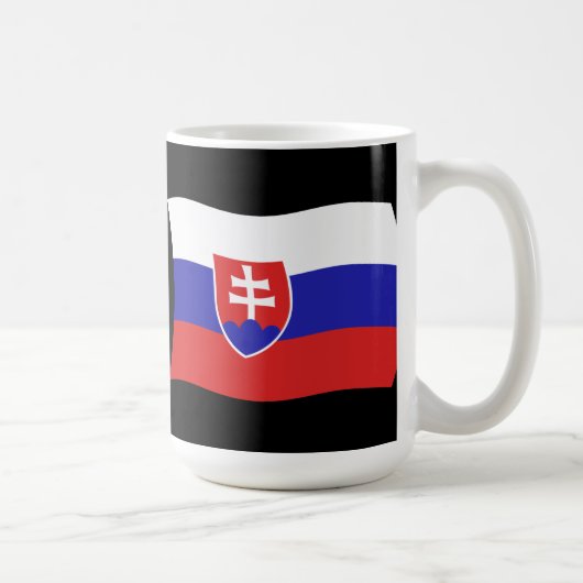 Slowakei Flagge Tasse (Rechts)