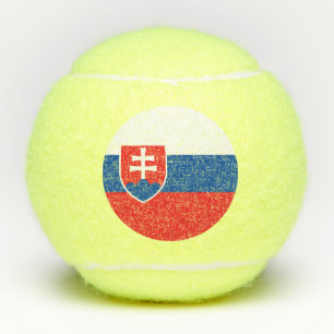 Slowakei-Flagge Tennisbälle