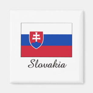 Slowakei-Flaggen-Entwurf Magnet