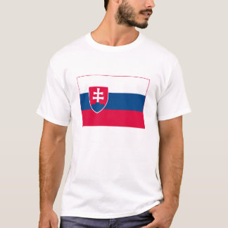 Slowakei-Flaggen-T - Shirt