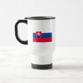 Slowakei-Flaggen-Tasse Reisebecher (Links)