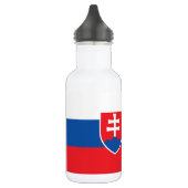 Slowakei Flaggenfreie Flasche Edelstahlflasche (Links)