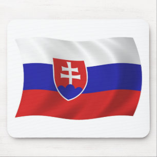 Slowakei-Flaggenmousepad Mousepad