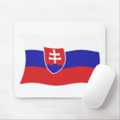 Slowakei-Flaggenmousepad Mousepad (Mit Mouse)