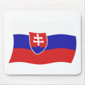 Slowakei-Flaggenmousepad Mousepad (Vorne)