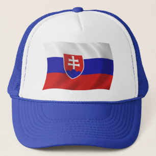 Slowakei-Flaggenmütze Truckerkappe
