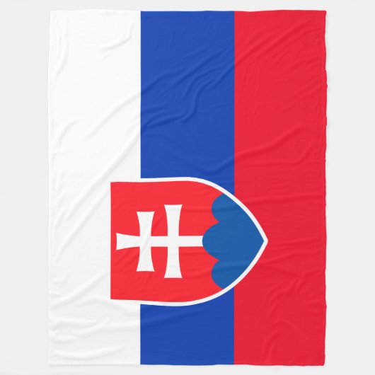 Slowakei Fleecedecke (Vorderseite)