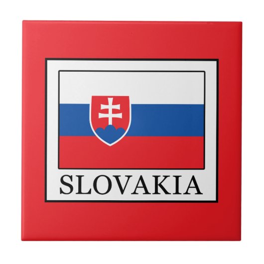 Slowakei Fliese (Vorderseite)