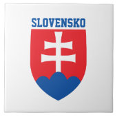 Slowakei Fliese (Vorderseite)