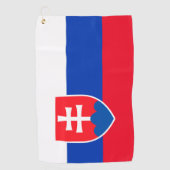 Slowakei Golfhandtuch (Vorderseite)