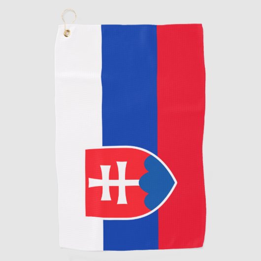 Slowakei Golfhandtuch (Vorderseite)