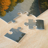 Slowakei Illustration Reise Kunst Vintage Puzzle (Seite)