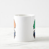 Slowakei - Irish Ireland Tree Roots Flag Kaffeetasse (Mittel)