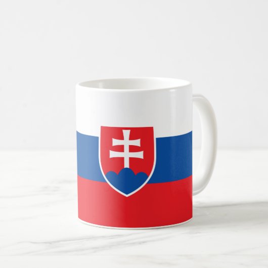 Slowakei Keramik Kaffee Tasse (VorderseiteRechts)