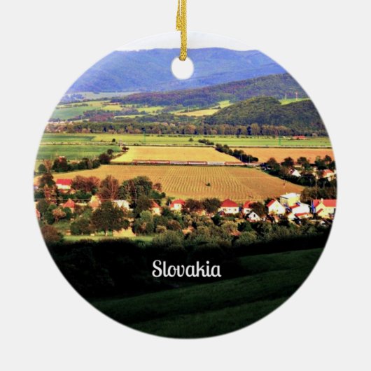 Slowakei Keramik Ornament (Hinten)