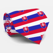Slowakei Krawatte (Gerollt)