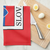 Slowakei Küchentuch (Viertel Falte)