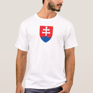 slowakei land wappen wappen symbol emblem kreuz T-Shirt