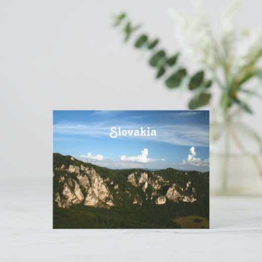Slowakei Landschaft Postkarte (Stehend Vorderseite)